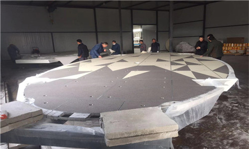 Dubai Ferris wheel floor